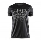 Pánské triko Craft Eaze Graphic černá
